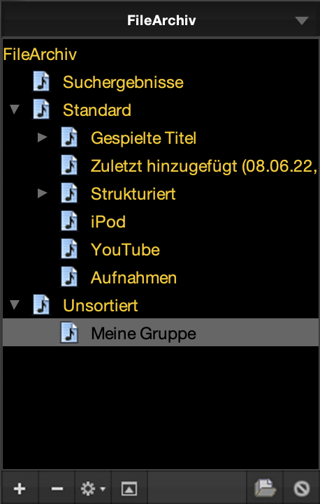 Funktionsleiste-UltraMixer-FileArchive